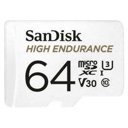 SanDisk MicroSDHC High Endurance 64GB Class 10